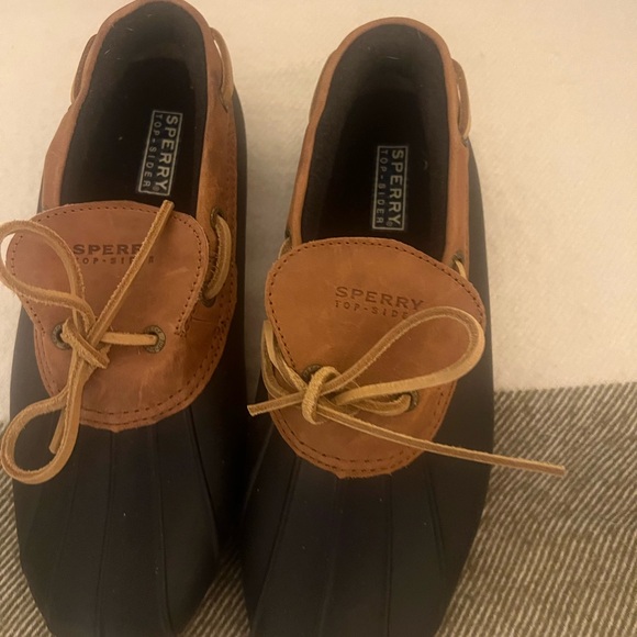 Sperry Black and Brown Duck Shoes - Picture 2 of 3